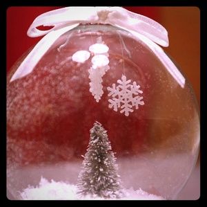 Handmade Snowglobe Ornament